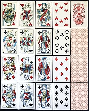 (Set of Russian playing cards) - Spielkarten cartes a jouer / Kartenspiel jeu card deck game / al...