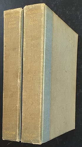 Image du vendeur pour The Poems of John Keats arranged in Chronological order mis en vente par Knights Rare Books (Est. 1994)