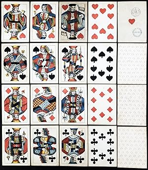 (Viennese playing cards / Wiener Spielkarten) - cartes a joeur / Kartenspiel Spiel jeu / alte Spi...