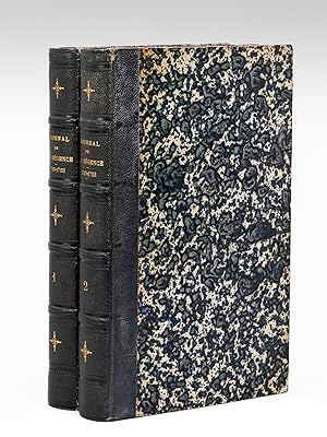 Journal de la Régence (1715-1723) par Jean Buvat, écrivain de la Bibliothèque du Roi (2 Tomes - C...