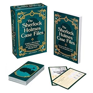 Seller image for Sherlock Holmes Case Files : Includes a 50-card Deck of Absorbing Puzzles and an Accompanying 128-page Book for sale by GreatBookPrices