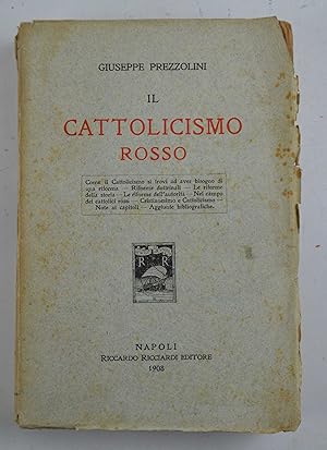 Il cattolicismo rosso. Come il cattolicismo si trovi ad aver bisogno di una riforma,- Riforme dot...