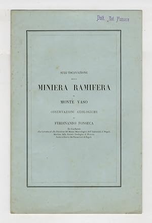 Sull'escavazione della miniera ramifera di Monte Vaso. Osservazioni geologiche di Ferdinando Fons...