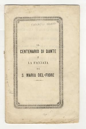 Della necessità e convenienza di cessare da ogni ulteriore indugio e di por mano alla facciata di...