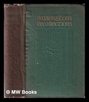 Immagine del venditore per Recollections of Jonah Barrington / with an introduction by George Birmingham venduto da MW Books Ltd.