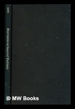 Imagen del vendedor de Observations on the importance and necessity of introducing improved machinery into the woollen manufactory, more particularly as it respects the interests of the counties of Wilts, Gloucester, and Somerset : with general remarks on the present application to Parliament by the manufacturers, for the repeal of several of the existing laws; in a letter, addressed to the Right Honourable Lord Henry Pettey / by John Anstie a la venta por MW Books Ltd.