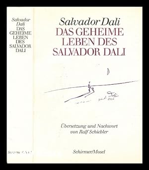 Seller image for Das geheime Leben des Salvador Dali for sale by MW Books Ltd.