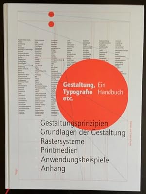 Seller image for Gestaltung, Typografie etc.: Ein Handbuch. for sale by Antiquariat Im Seefeld / Ernst Jetzer