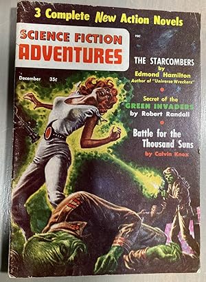 Imagen del vendedor de Science Fiction Adventures December 1956 Vol. 1 No. 6 a la venta por biblioboy