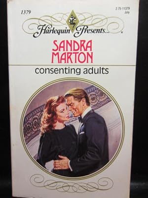 Seller image for CONSENTING ADULTS (Harlequin Presents #1379) for sale by The Book Abyss