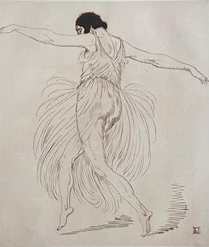 Imagen del vendedor de A la danseuse". a la venta por Librairie Chretien