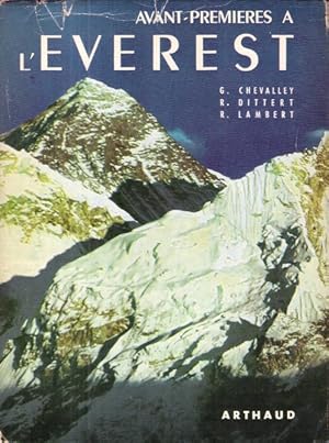 Imagen del vendedor de Avant-Premires a L'EVEREST . Complet de sa carte dpliante a la venta por Au vert paradis du livre