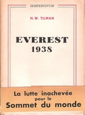 EVEREST 1938 . Complet de son bandeau éditeur