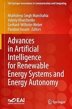 Imagen del vendedor de Advances in Artificial Intelligence for Renewable Energy Systems and Energy Autonomy a la venta por moluna