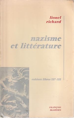 Image du vendeur pour Le nazisme et littrature, mis en vente par L'Odeur du Book