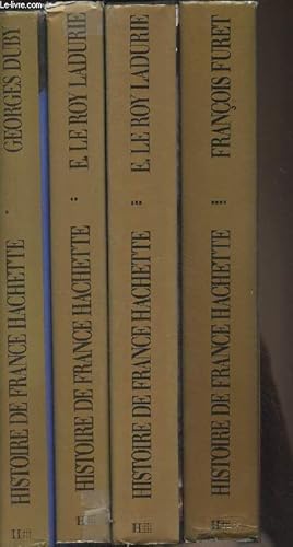 Seller image for Histoire de France - En 4 tomes - 1/ Le Moyen Age, de Hugues Capet  Jeanne d'Arc 978-1460 - 3/L'ancien rgime, de Louis XIII  Louis XV 1610-1770 - 4/ La rvolution, de Turgot  Jules Ferry 1770-1880 for sale by Le-Livre