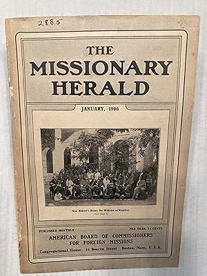 THE MISSIONARY HERALD January 1906 Volume CII Number 1