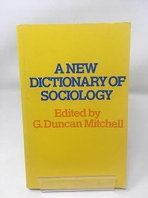 Immagine del venditore per New Dictionary of Sociology venduto da Cambridge Recycled Books