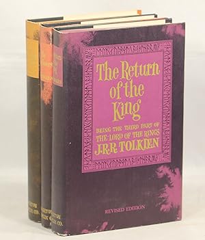 Bild des Verkufers fr The Fellowship of the Ring; The Two Towers; The Return of the King; [The Lord of the Rings]; Being the First Part of The Lord of the Rings; Being the Second Part of The Lord of the Rings; Being the Third Part of The Lord of the Rings zum Verkauf von Evening Star Books, ABAA/ILAB