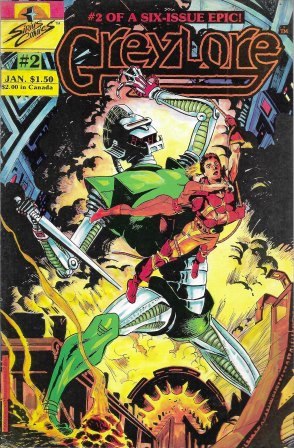 Seller image for Greylore: Vol 1 #2 - January 1986 for sale by bbs