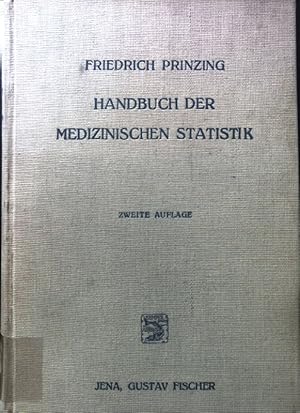 Bild des Verkufers fr Handbuch der medizinischen Statistik. zum Verkauf von books4less (Versandantiquariat Petra Gros GmbH & Co. KG)