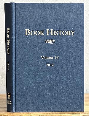 BOOK HISTORY. Volume 15. 2012