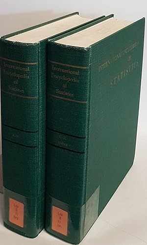 Bild des Verkufers fr International Encyclopedia of Statistics (2 vols.set/ 2 Bnde KOMPLETT) zum Verkauf von books4less (Versandantiquariat Petra Gros GmbH & Co. KG)