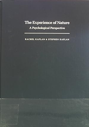 Imagen del vendedor de The Experience of Nature: A Psychological Perspective. a la venta por books4less (Versandantiquariat Petra Gros GmbH & Co. KG)