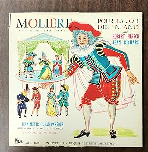 Molière, pour la joie des enfants (Livre-deux disques 33T, le petit ménestrel) ALB 407
