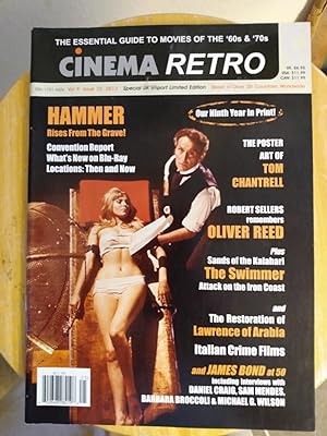 Bild des Verkufers fr Cinema Retro: The Essential Guide to Movies of the '60s & '70s (Vol. 9, Issue 25, 2013) [magazine] zum Verkauf von Counterpane Books