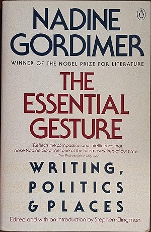 Seller image for The Essential Gesture: Writings, Politics and Places for sale by The Book House, Inc.  - St. Louis