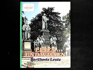 Seller image for Berhmte Leute - Lesen und Wissen for sale by Antiquariat Bookfarm