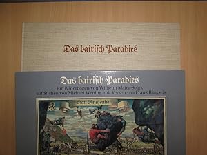 Bild des Verkufers fr Das Bairisch Paradies. Ein Bilderbogen (signierte Ausgabe) zum Verkauf von Bookstore-Online
