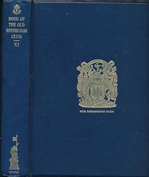 Image du vendeur pour The Book of the Old Edinburgh Club. Volume XI. 1922 mis en vente par Barter Books Ltd