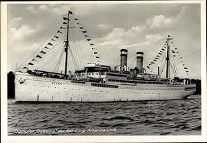 Bild des Verkufers fr Ansichtskarte / Postkarte Dampfschiff Oceana, Hamburg Amerika Linie, HAPAG zum Verkauf von akpool GmbH