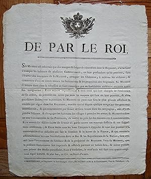 De par le Roi