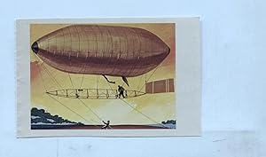 Seller image for Cromo La Conquista del Cielo numero 035: Dirigible de El Capitan T.S. Baldwin for sale by EL BOLETIN