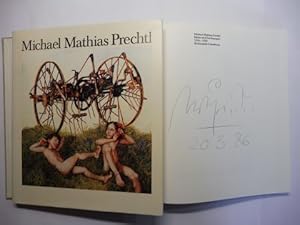 Michael Matthias Prechtl - Bilder und Zeichnungen 1956-1981. + AUTOGRAPH *. Mit Beiträge von Herm...