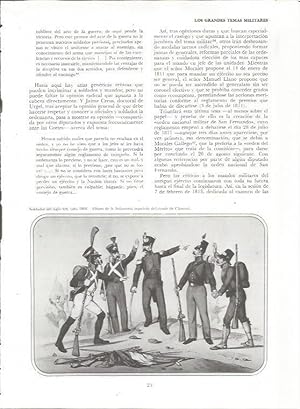 Bild des Verkufers fr LAMINA 23415: Soldados del 1808 zum Verkauf von EL BOLETIN