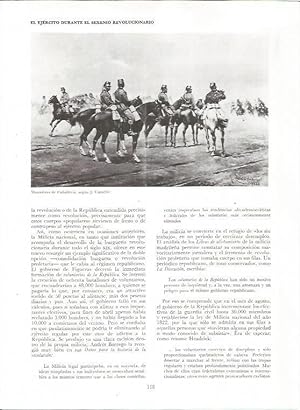 Bild des Verkufers fr LAMINA 23431: Maniobras de caballeria, por J. Cusachs zum Verkauf von EL BOLETIN