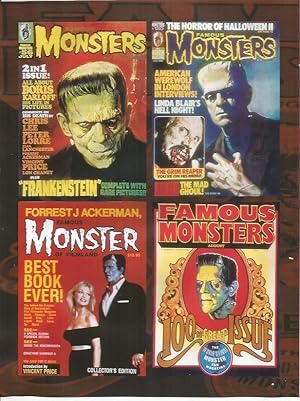 Image du vendeur pour LAMINA 24946: Portadas de Monsters, revista de Forrest J Ackerman mis en vente par EL BOLETIN