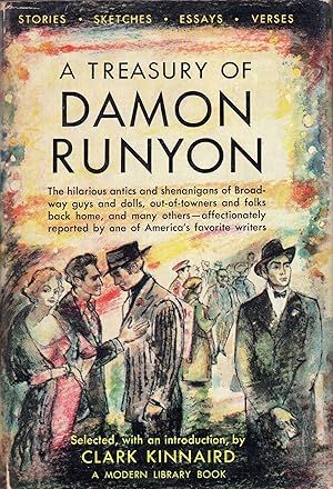 Imagen del vendedor de A Treasury of Damon Runyon (Modern Library, No. 53) a la venta por A Cappella Books, Inc.