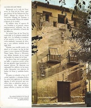Imagen del vendedor de LAMINA 24916: Casa de los Tiros, Granada a la venta por EL BOLETIN