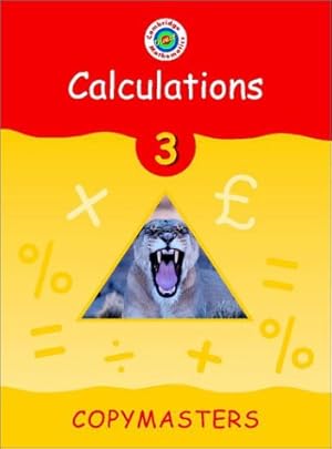 Imagen del vendedor de Cambridge Mathematics Direct 3 Calculations Copy masters a la venta por WeBuyBooks
