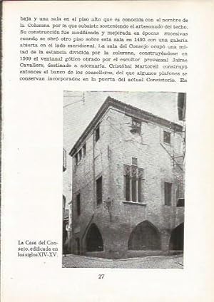 Image du vendeur pour LAMINA 24966: Casa del Consejo en Vic, Barcelona mis en vente par EL BOLETIN