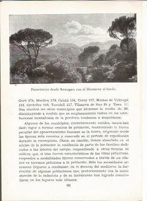 Immagine del venditore per LAMINA 24994: El Montseny desde Romagats, Barcelona venduto da EL BOLETIN