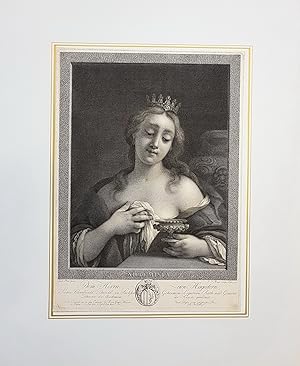 Seller image for ARTEMISIA da un dipinto di Guido Reni for sale by Stampe Antiche e Libri d'Arte BOTTIGELLA