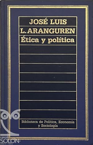 Imagen del vendedor de tica y Poltica a la venta por LIBRERA SOLN