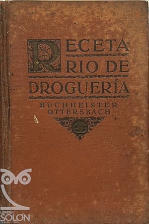 Recetario de Droguería