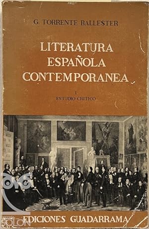 Literatura Española Contemporánea - I - Estudio Crítico - Preuniversitario